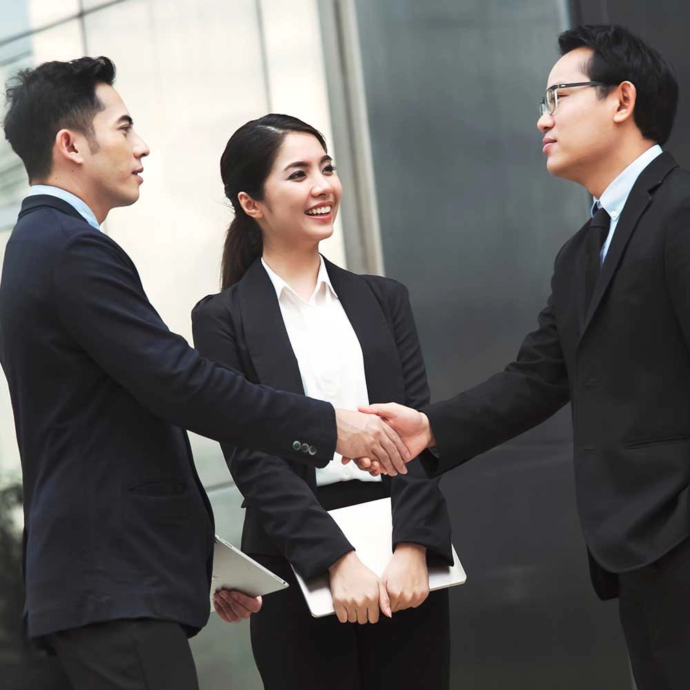 End to End business management partnership